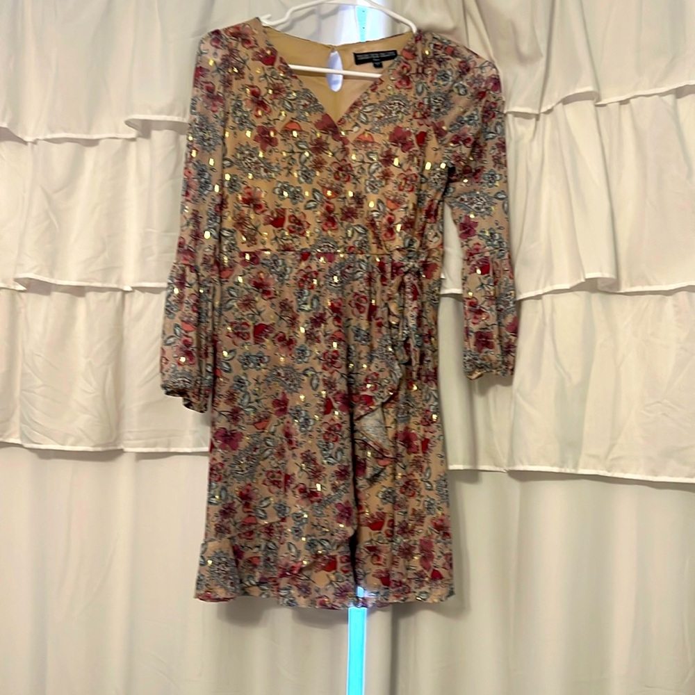 Girls L Trixxi Three Pink Hearts dress